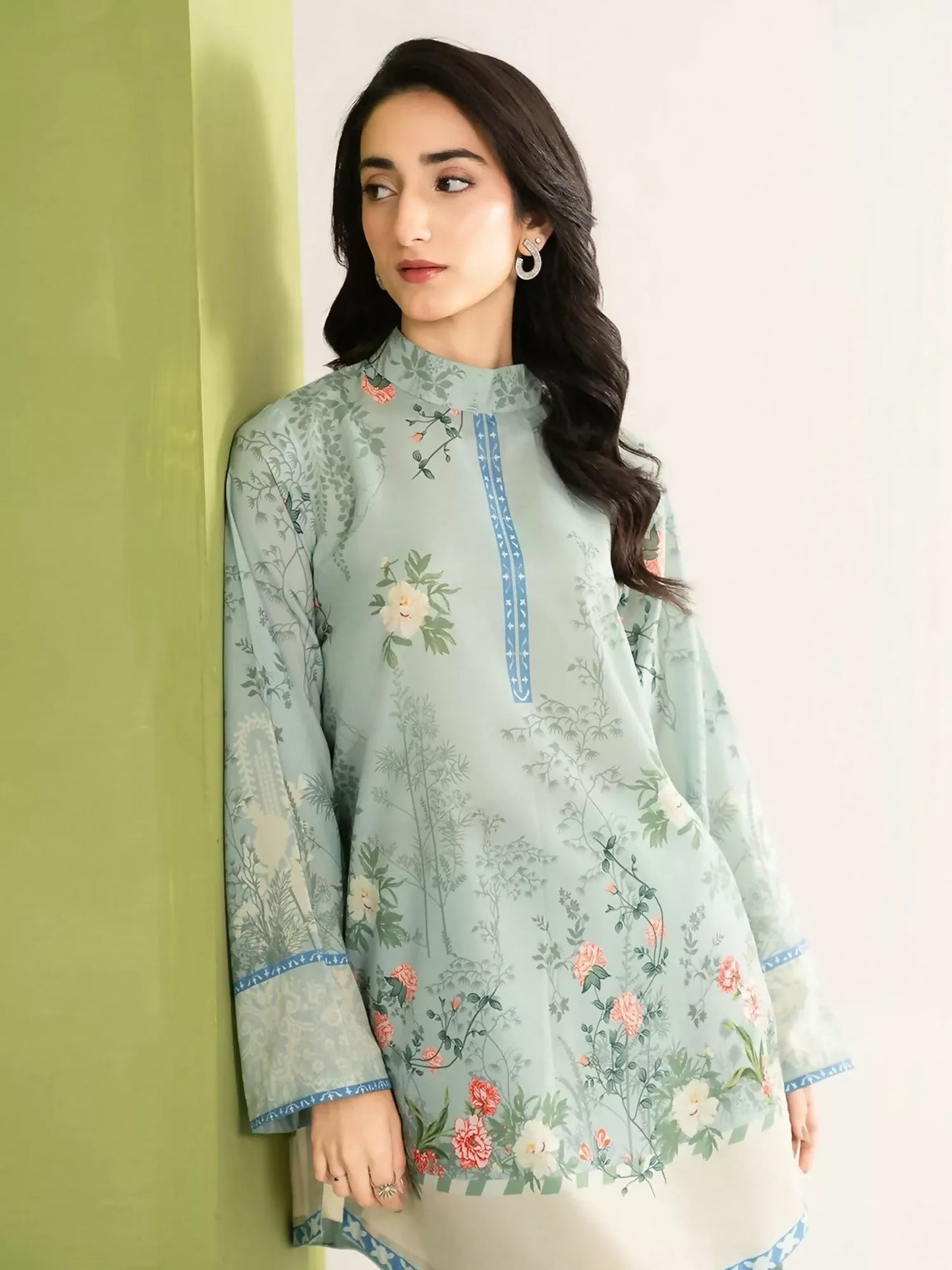 Panache Apparel Dear Summer Silk Lawn Printed Co-Ord Set-Field Notes