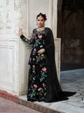Hussain Rehar Festive Pret'25 Chiffon Embroidered Stitched 3-Piece Suit-Deraya