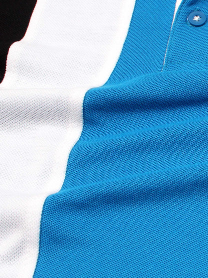 Velvour Boys Pique Tipping Collar Polo Shirt-VP12-G