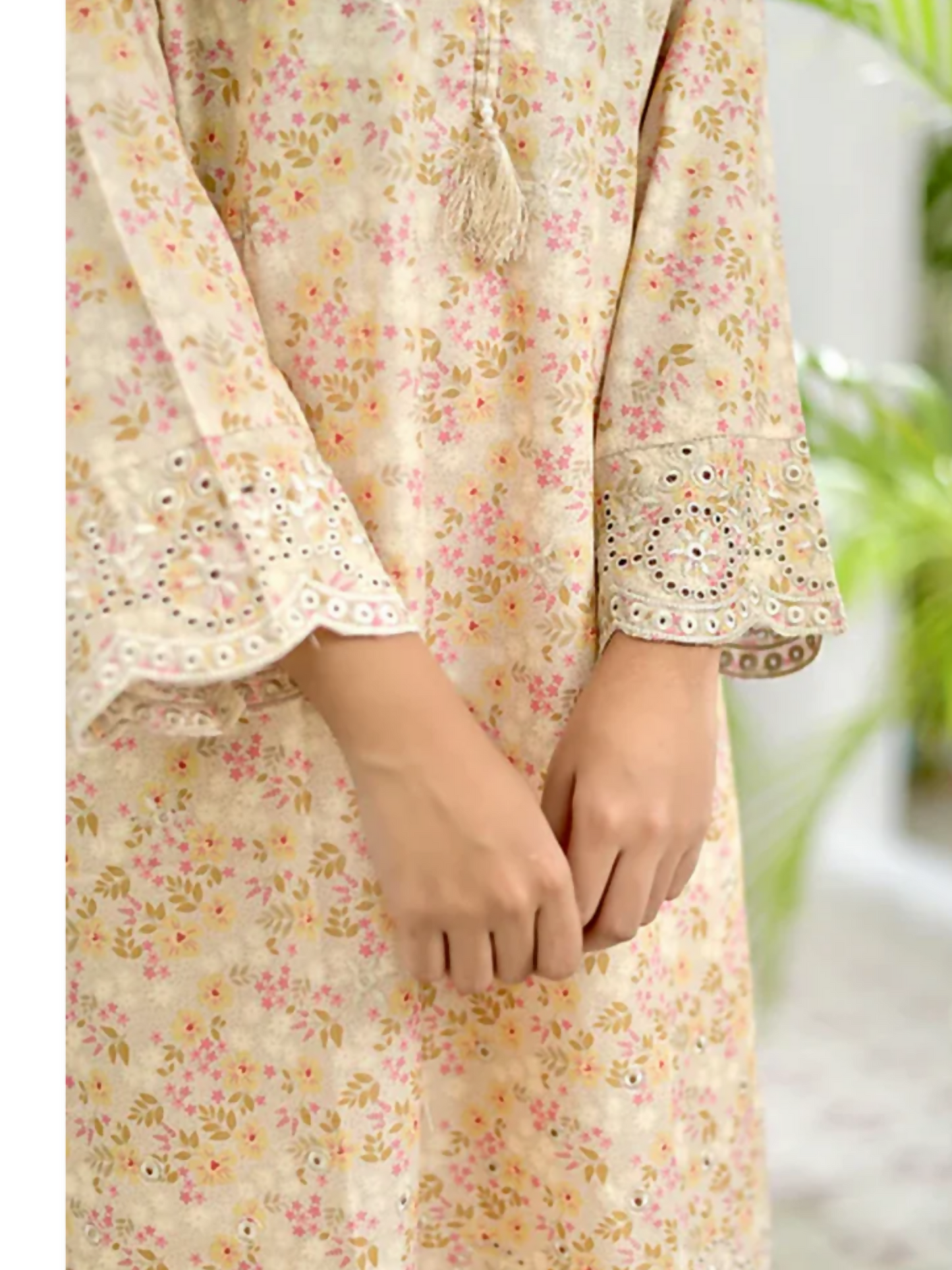 MAK Fashion Lawn Embroidered Co-Ord Set-Elena
