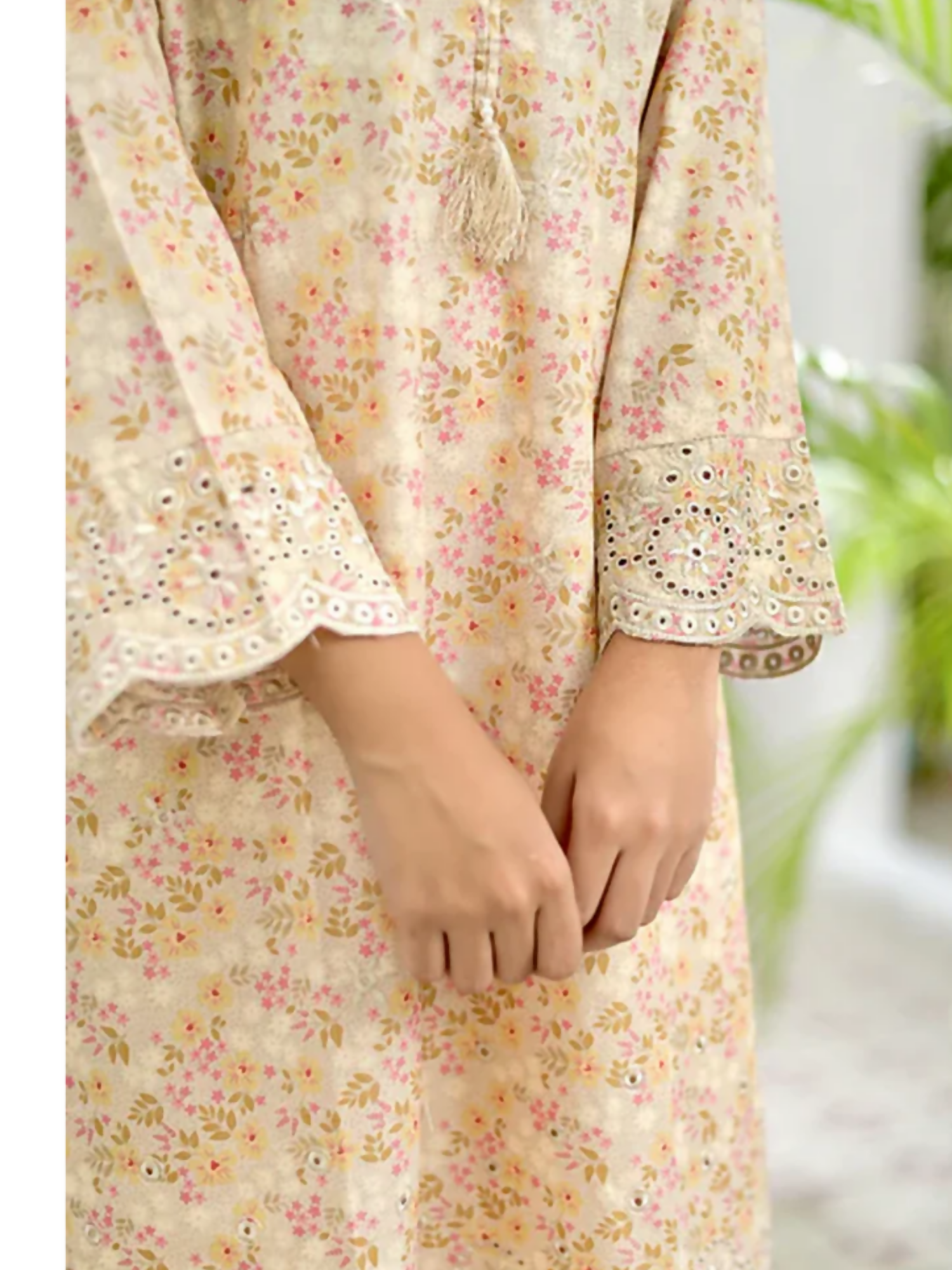 MAK Fashion Lawn Embroidered Co-Ord Set-Elena