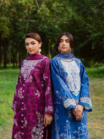 Parishay Rang e Sarma Khaddar Embroidered Unstitched 3-Piece Suit-SAR-13