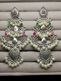 H&A Jewellery Oxidized Brass Handmade Earrings