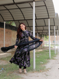 Panache Apparel Daily Essentials RTW Linen Printed Stitched Suit-Shabnam