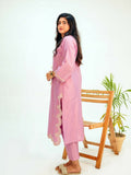MH Cloth House Khaddi Net Embroidered Stitched 2-Piece Suit-Zavaya