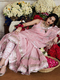 Hussain Rehar Festive Pret'25 Chanderi Embroidered Stitched 3-Piece Suit-Raniza