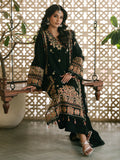 Mahnur Shanaya Luxury Lawn Embroidered Unstitched 3-Piece Suit-Zehra