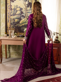 Allure By IH Raw Silk Embellished Stitched 3-Piece Suit-Anya