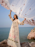Mahnur Sirene Luxury Lawn Embroidered Unstitched 3-Piece Suit-Wisteria