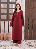 Panache Apparel Winter Core Khaddar Embroidered Stitched Suit-Kindle