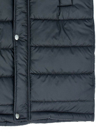 Jupiter Plain Hooded Long Puffer Jacket-14358
