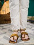 Velvour Girls Cotton Embroidered Stitched 2-Piece Suit-VG63-A