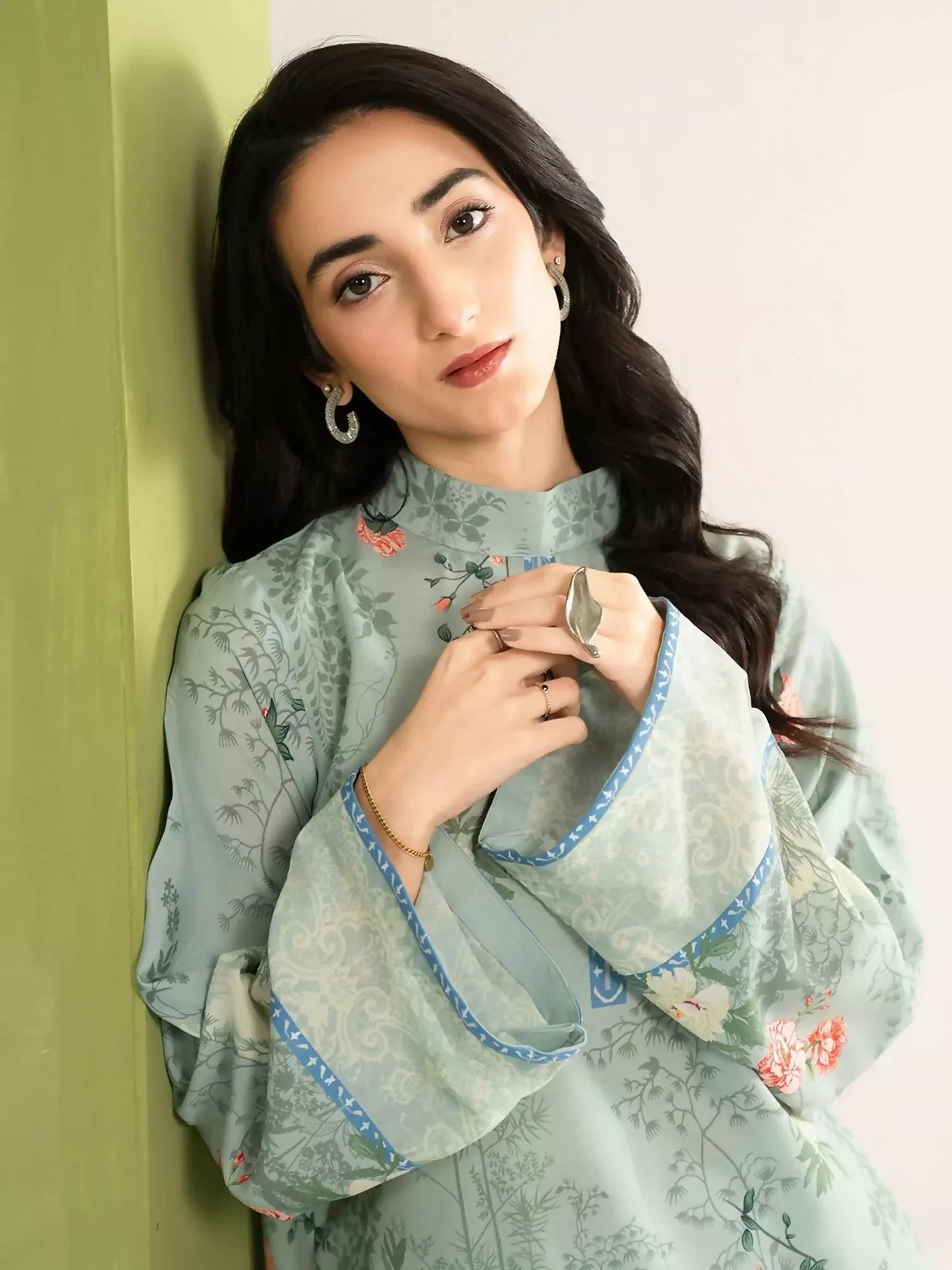 Panache Apparel Dear Summer Silk Lawn Printed Co-Ord Set-Field Notes