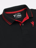 Velvour Boys Pique Tipping Collar Polo Shirt-VP11-A