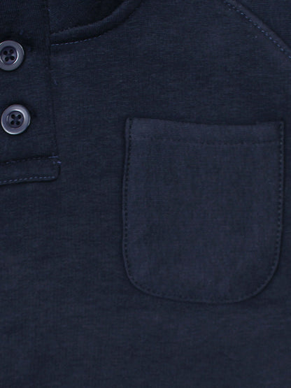 Velvour Fleece Mock Neck Tracksuit-VWT25-B