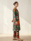 Multi Bin Shaukat Lawn Printed Unstitched 2-Piece Suit