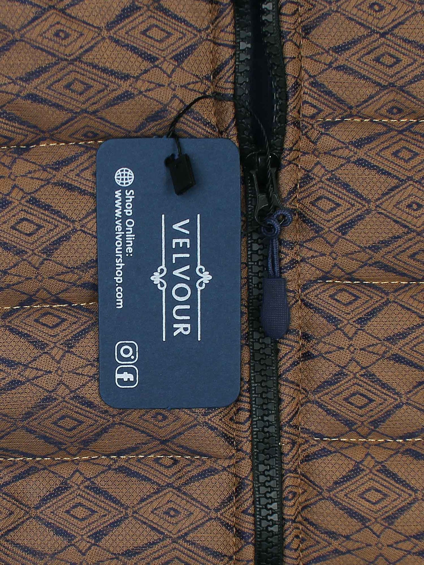 Velvour Full Sleeves Puffer Jacket-VJ50-B