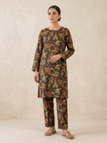 Brown Bin Shaukat Lawn Printed Unstitched 2-Piece Suit