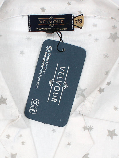 Velvour Girls Cotton Printed Co-Ord Set-VG164-A