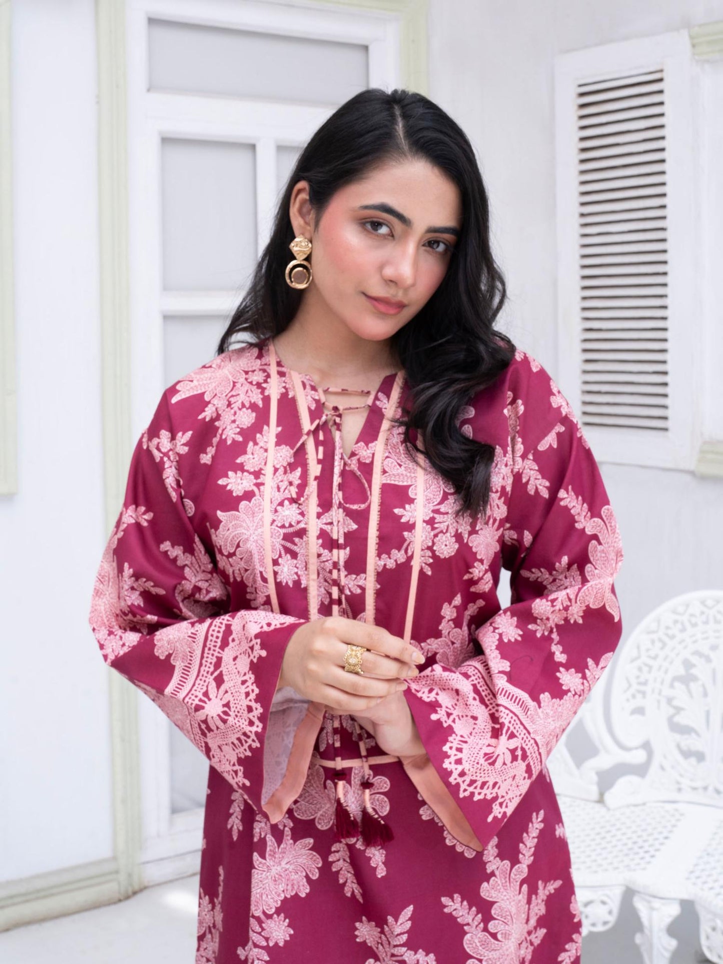 Rabazka Lawn Printed Co-Ord Set-11