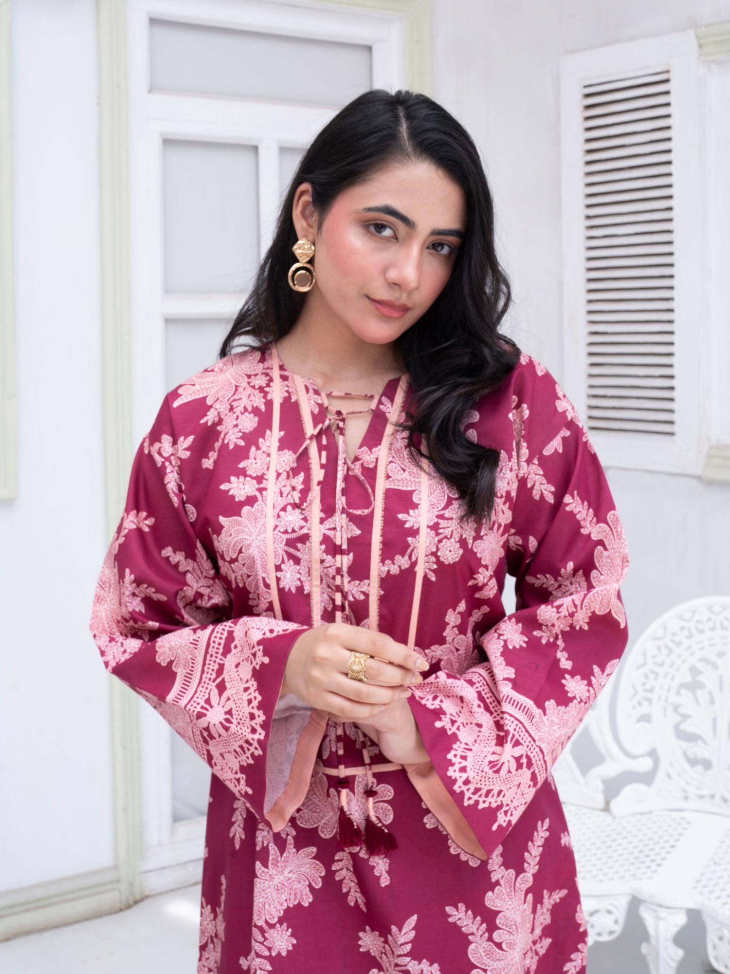 Rabazka Lawn Printed Co-Ord Set-11