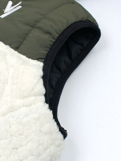 Velvour Sleeveless Hooded Fur Jacket-VJ42-B