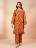 Orange Bin Shaukat Lawn Printed Unstitched 2-Piece Suit