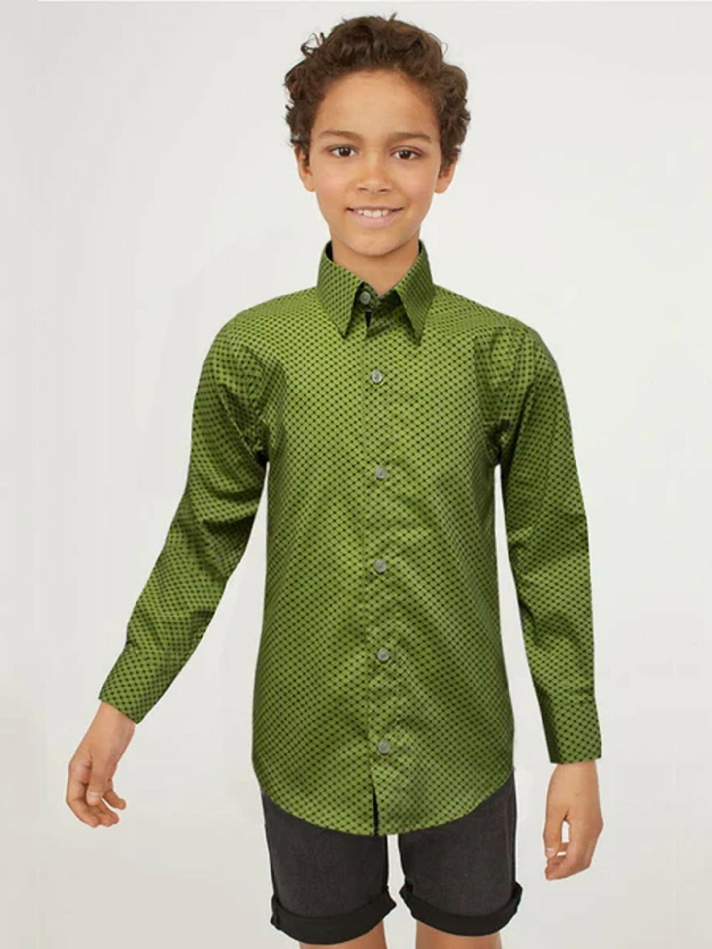 Funkys Boy's designer print Casual Shirt-8973