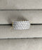 H&A Jewellery 18K Gold Polished Zircon Band Ring