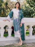 Parishay Ivy Bloom V2 Printakari Lawn Embroidered Unstitched 3-Piece Suit-BLOOM-01