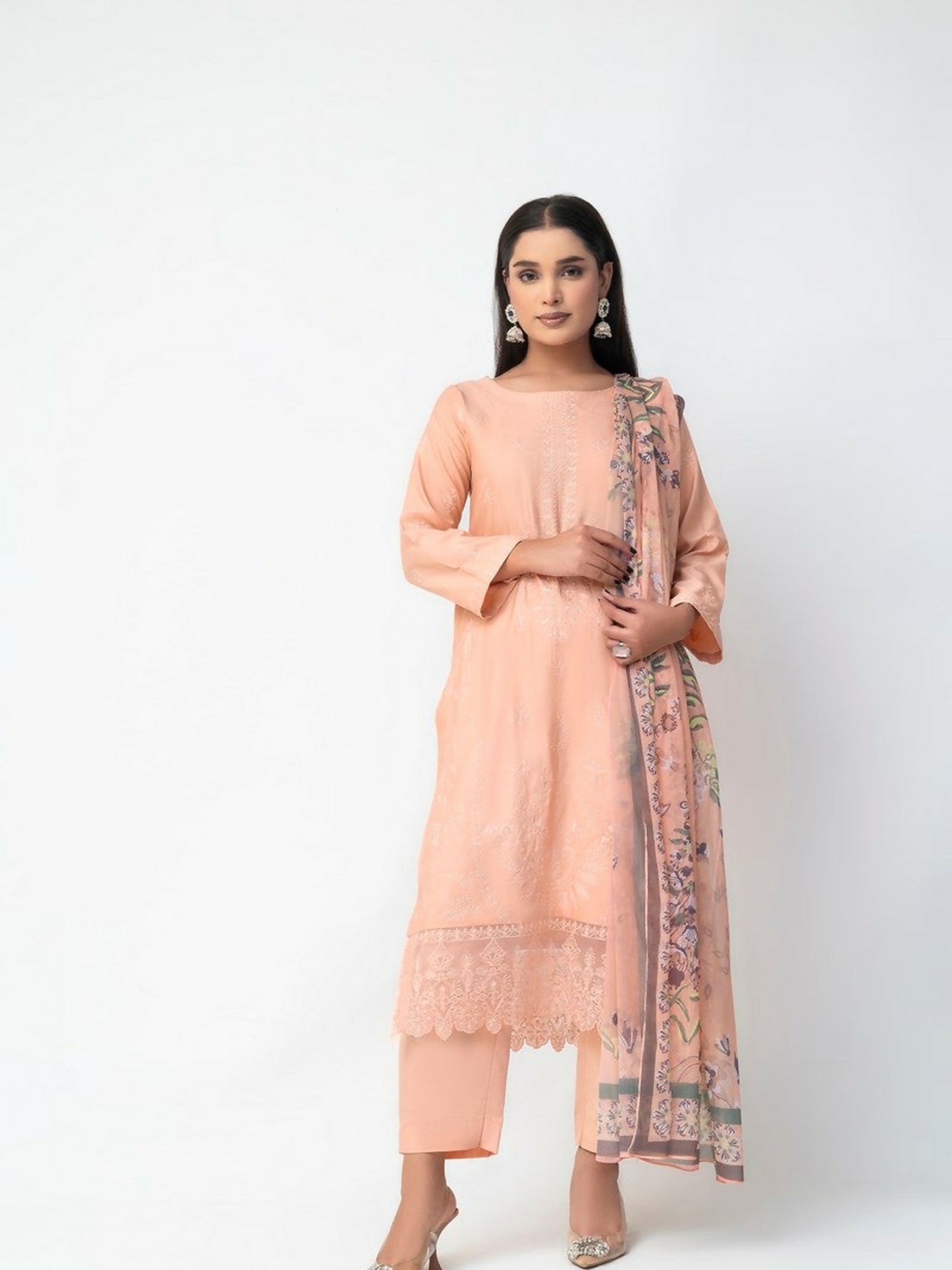 Imran Aftab Isla Winter Khaddar Embroidered Unstitched 3-Piece Suit-IAKC-UF-19
