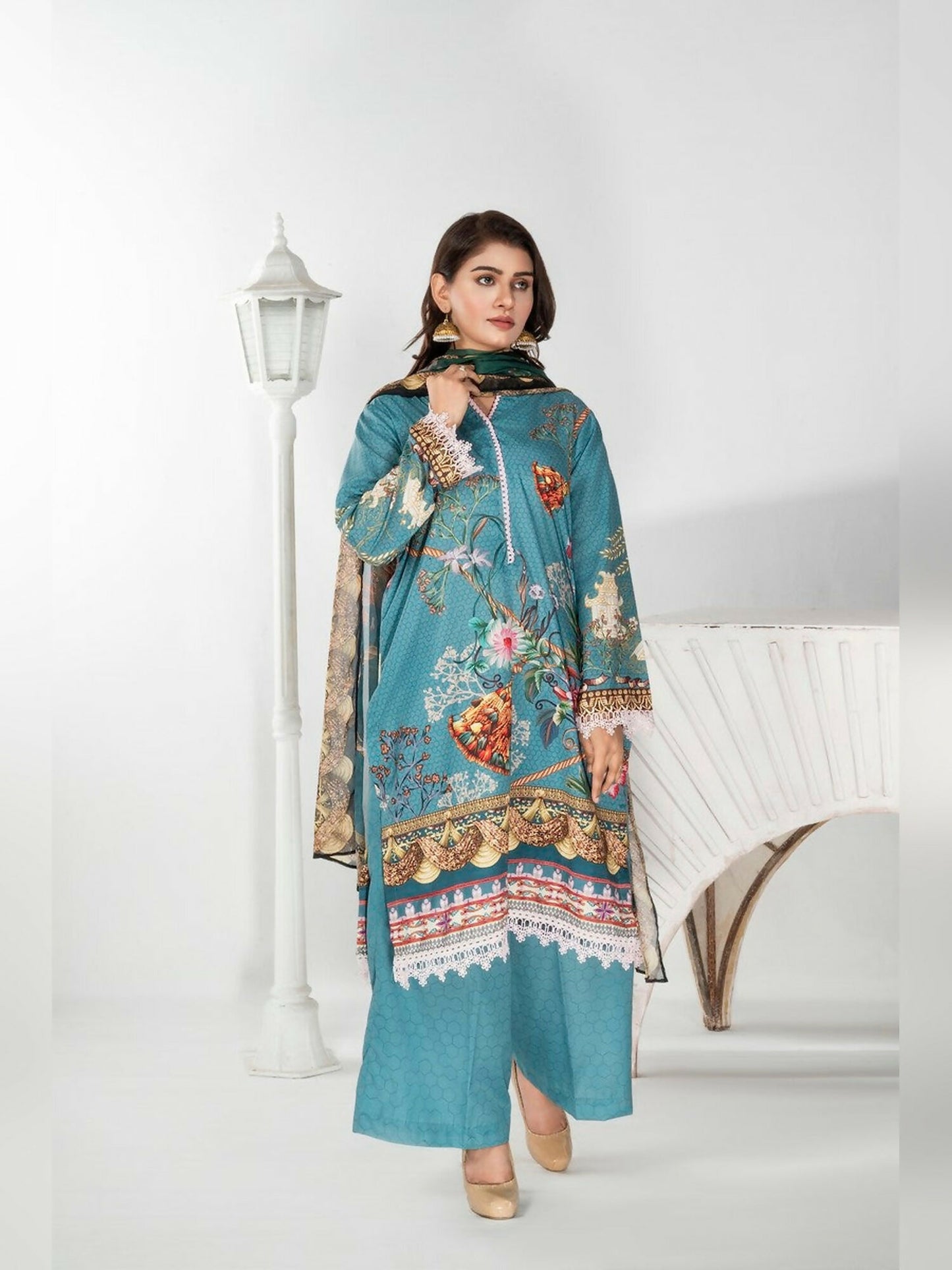 Imran Aftab Aura Summer Lawn Printed Unstitched 3-Piece Suit-IALC 08