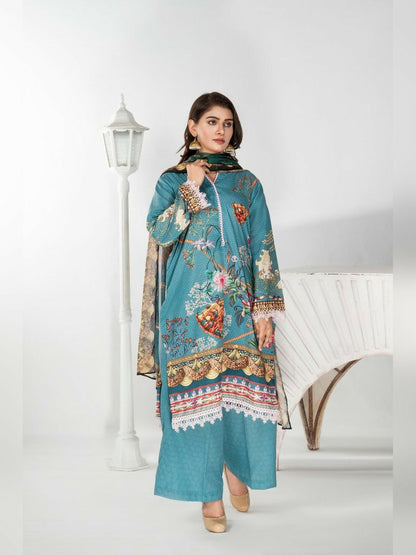 Imran Aftab Aura Summer Lawn Printed Unstitched 3-Piece Suit-IALC 08