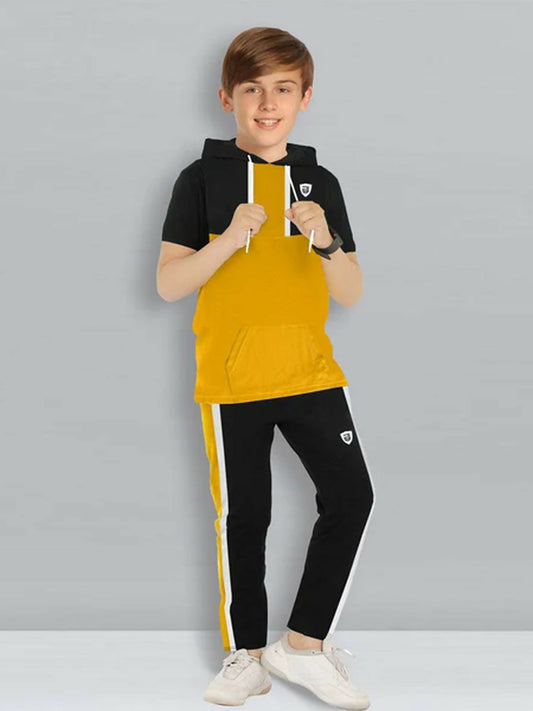 Jupiter Plain Athletic Hooded Tracksuit-13735