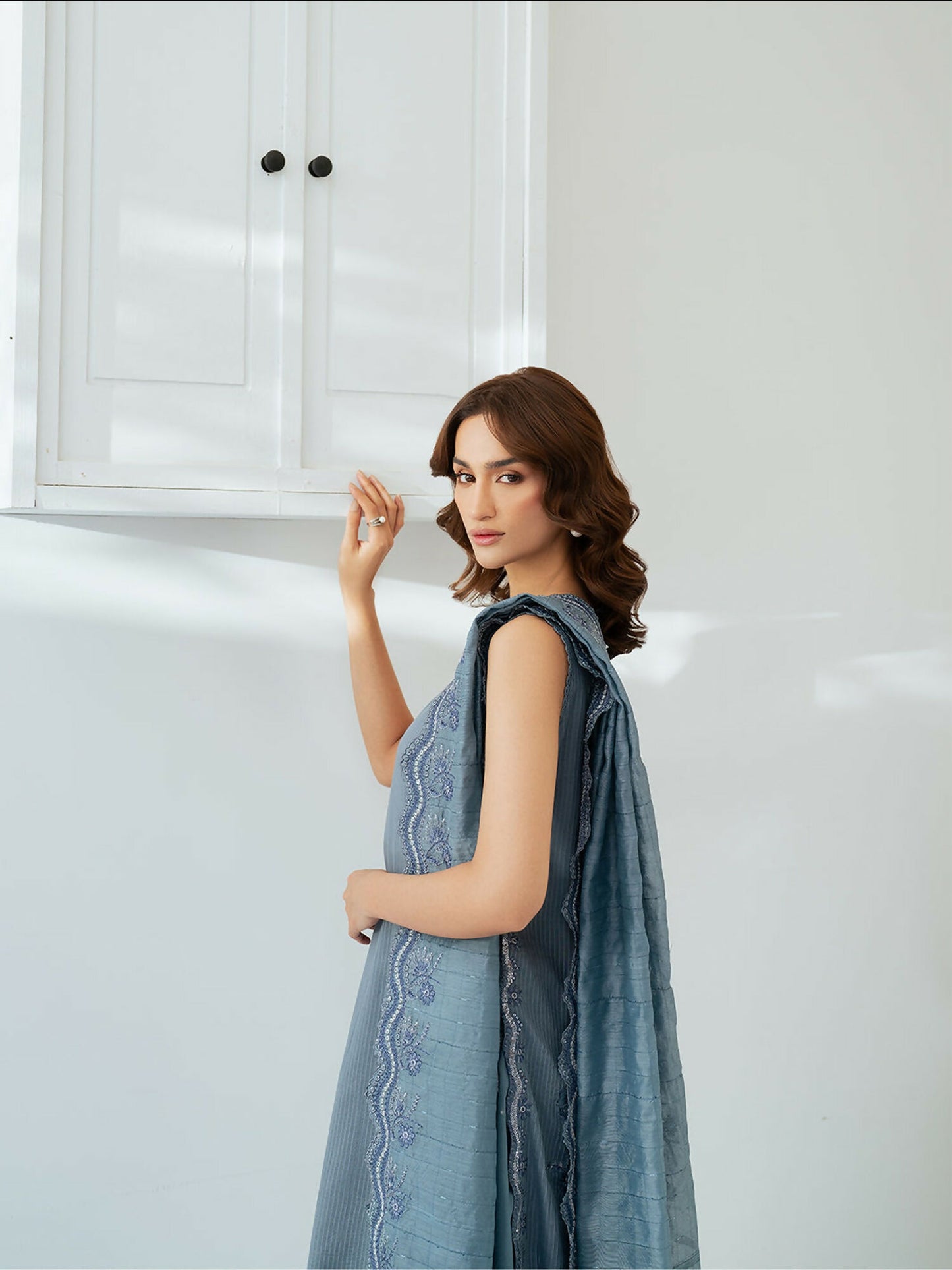 Mahnur Sera Pret'26 Jacquard Embroidered Stitched 3-Piece Suit-SP-06