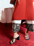 Jugnu by Hussain Rehar Summer Pret'25 Edit III Cotton Embroidered 3-Piece Suit-Lina