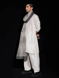 Hussain Rehar Basic Not Basic IV Raw Silk Embellished Stitched 2-Piece Suit-Casade