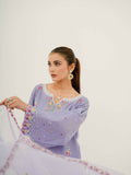 Kachy Dhaagy Lawn Embroidered Stitched 3-Piece Suit-Eilara
