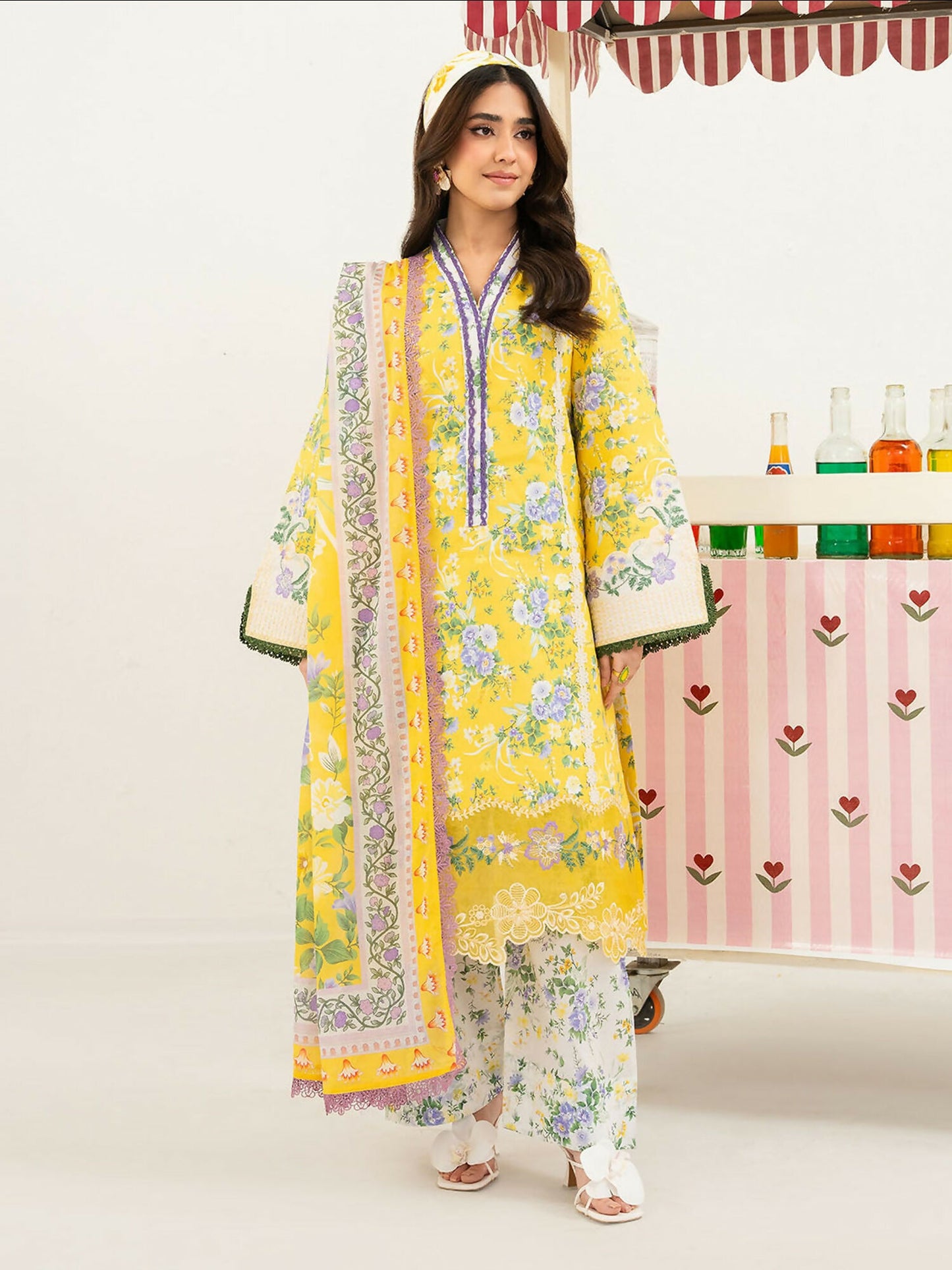 Mahnur Anaya Lawn Vol-1 Embroidered Stitched 3-Piece Suit-ANA-016