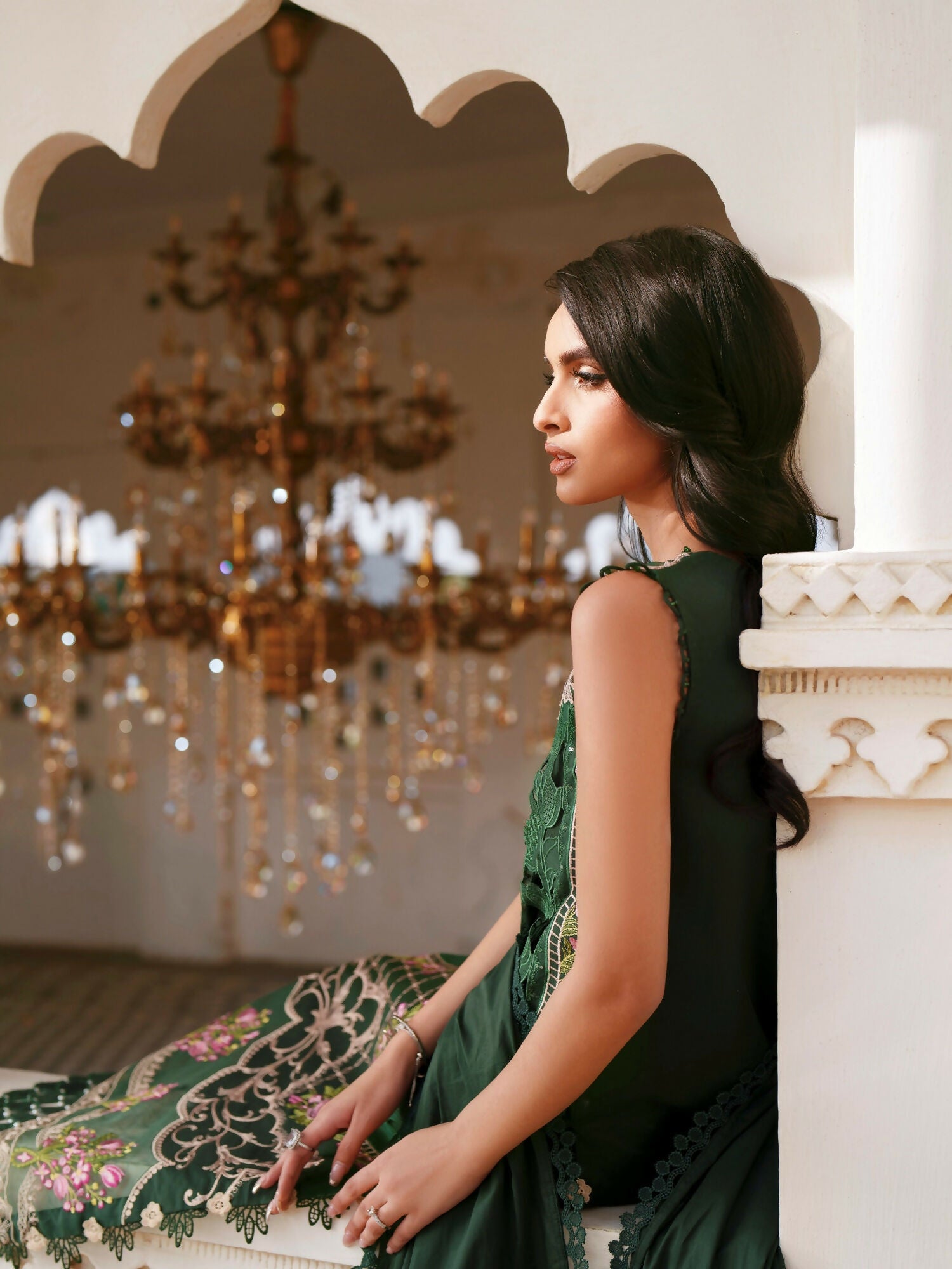 Parishay Shangrila Lawn Embroidered Unstitched 3-Piece Suit-SLA-16