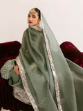Hussain Rehar Chamak Damak Raw Silk Embellished Stitched 3-Piece Suit-Belle