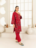 Stylish Collection Aaraish Cotton Embroidered Stitched 2-Piece Suit-Neelum Maroon
