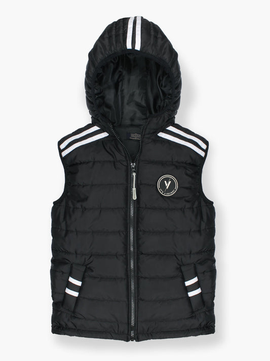 Velvour Sleeveless Hooded Puffer Jacket-VJ59-A
