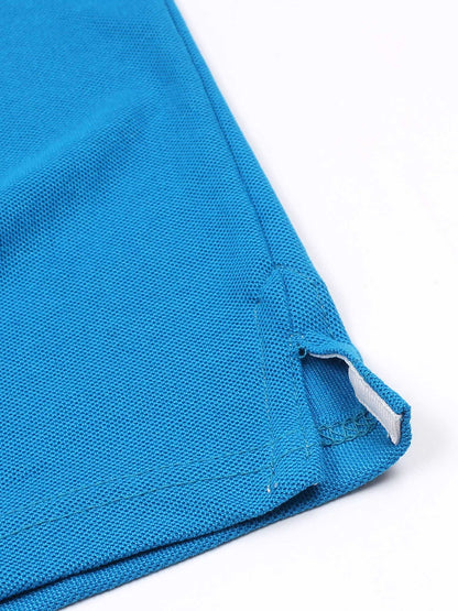 Velvour Boys Pique Tipping Collar Polo Shirt-VP12-G