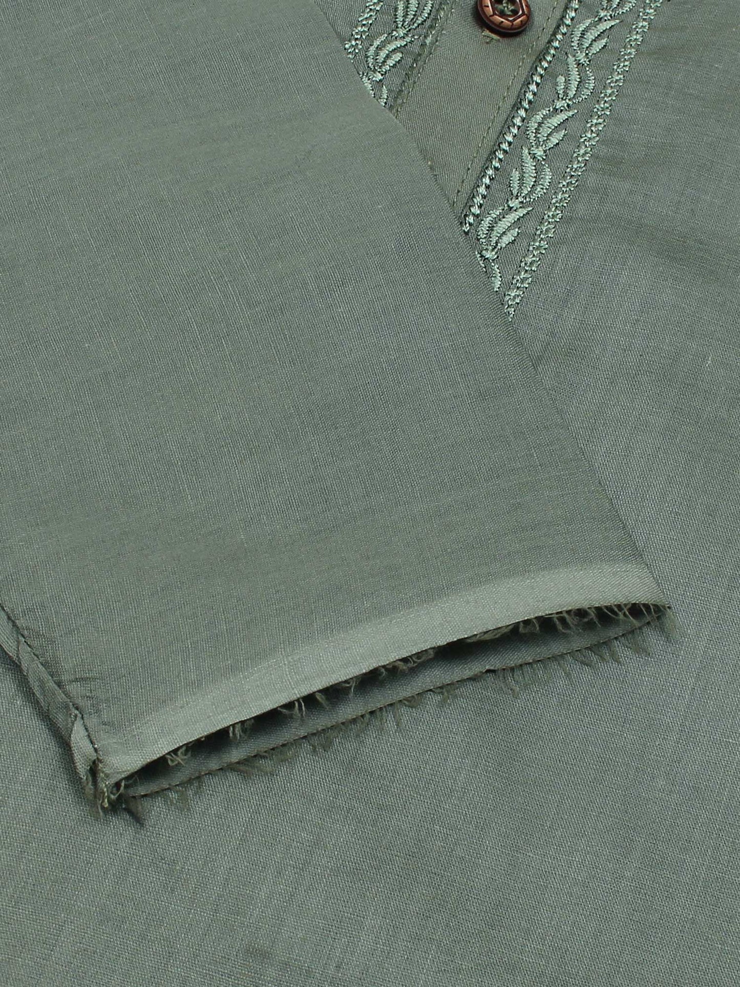 Velvour Boys Cotton Embroidered Stitched Kurta Pajama-VK011