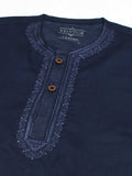 Velvour Boys Cotton Embroidered Stitched Kurta Pajama-VK09