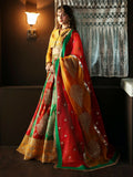 Mahnur Pakeezah Luxury Formals Silk Embroidered Unstitched 3-Piece-Suit-Nazgul - PK - 07
