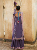 Hussain Rehar Luxury Lawn'25 Embroidered Unstitched 3-Piece Suit-Irris