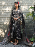 Qalamkar Qprints Lawn'26 Embroidered Unstitched 3-Piece Suit-AX-08-(B)-Eavan