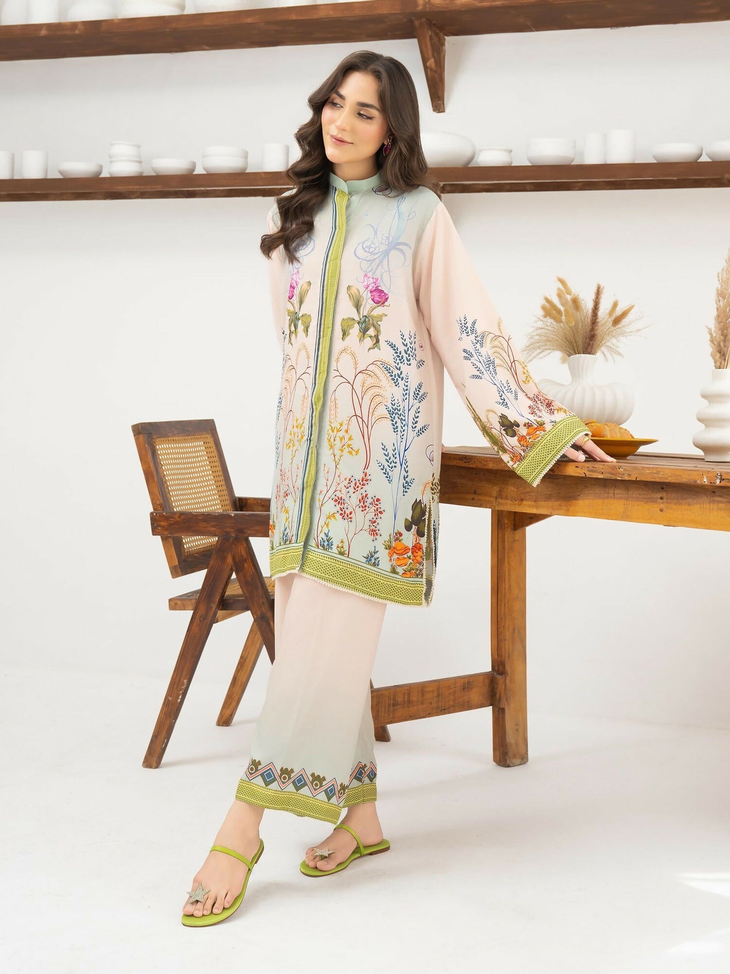 Panache Apparel Florise Lawn Printed Co-Ord Set-Ballet